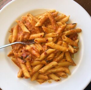 penne with marinara